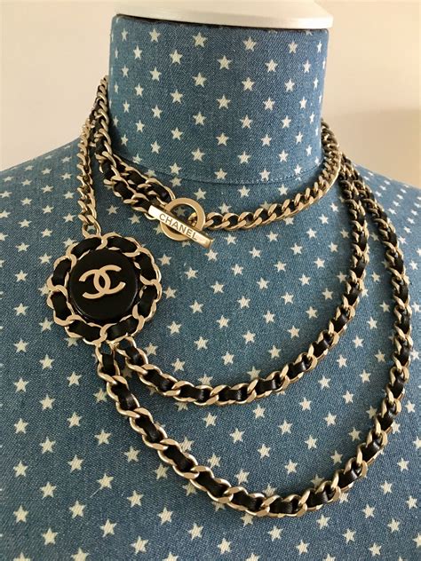 coustom chanel jewelry|Chanel inspired necklaces.